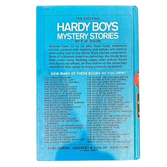 VTG 1970 Hardy Boys #23 The Melted Coins Book by Franklin W. Dixon, HC - Picture 2 of 5